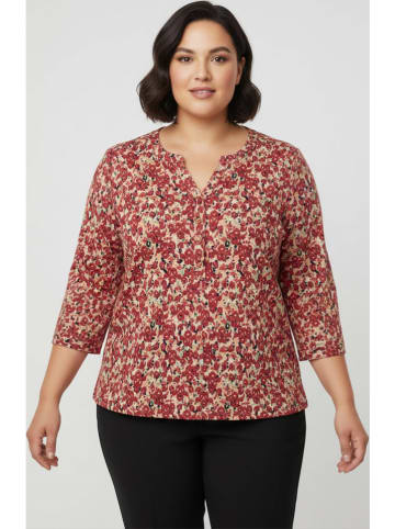 WITT WEIDEN Bluse in Rot/ Beige