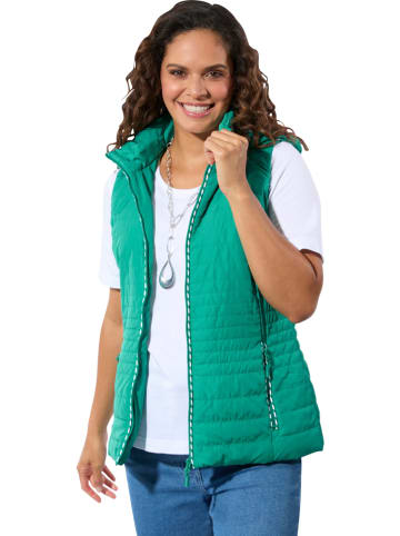WITT WEIDEN Doorgestikte bodywarmer turquoise