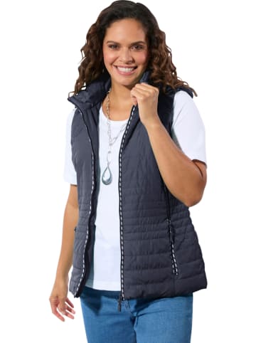 WITT WEIDEN Doorgestikte bodywarmer donkerblauw