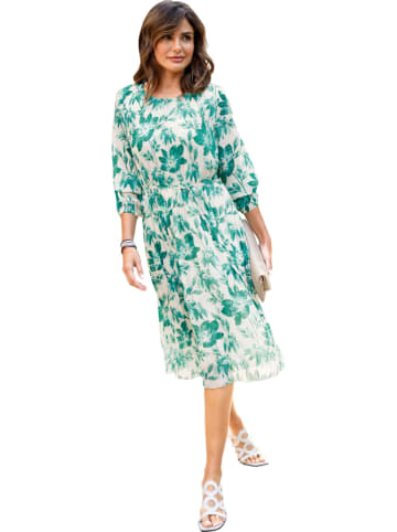 WITT WEIDEN Jurk turquoise/wit