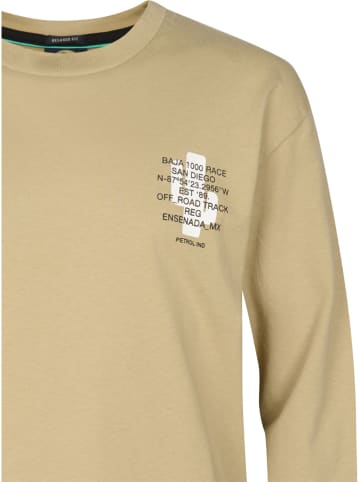 Petrol Industries Longsleeve in Beige