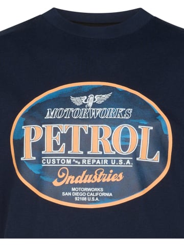 Petrol Industries Koszulka w kolorze granatowym