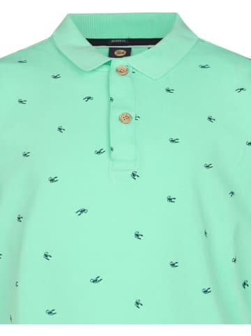 Petrol Industries Poloshirt in Grün