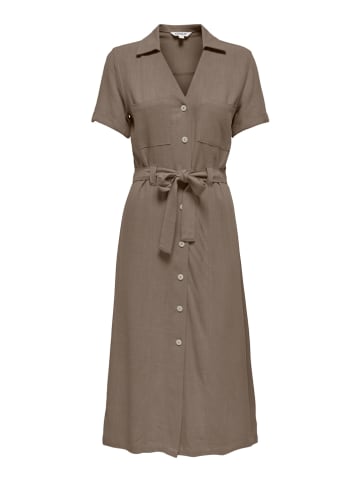 ONLY Kleid in Beige