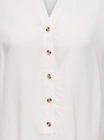 ONLY Carmakoma Bluse in Weiß