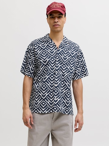 Jack & Jones Hemd "Milo" - Loose fit - in Dunkelblau