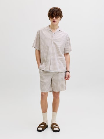 Jack & Jones Hemd "Milo" - Loose fit - in Beige