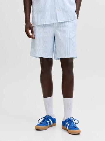 Jack & Jones Szorty "Jaiden" w kolorze błękitnym
