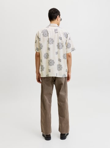 Jack & Jones Hemd "Alfredo" - Loose fit - in Beige