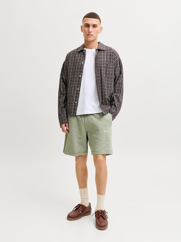 Jack & Jones Sweatshort "Karl" groen