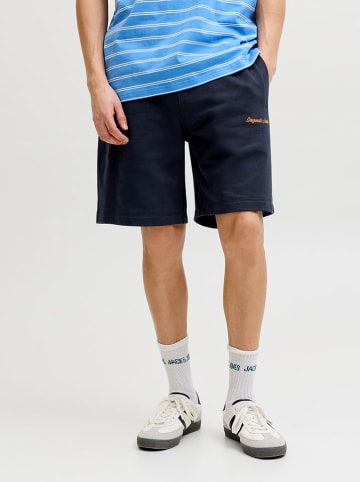 Jack & Jones Sweatshorts "Karl" in Dunkelblau