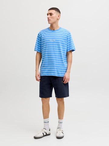 Jack & Jones Sweatshort "Karl" donkerblauw