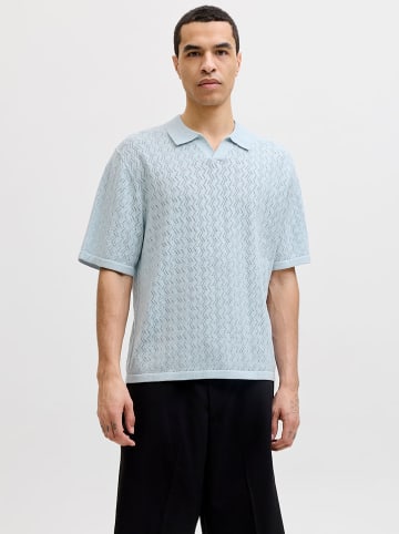 Jack & Jones Poloshirt "Tyler" in Hellblau
