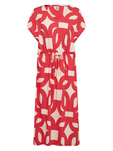 soyaconcept Jurk crème/rood