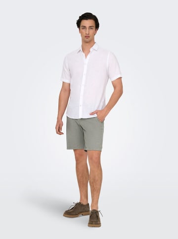 ONLY & SONS Chinoshorts "Onsmark" in Grün