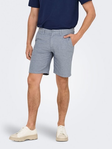 ONLY & SONS Szorty chino "Onsmark" w kolorze szarym