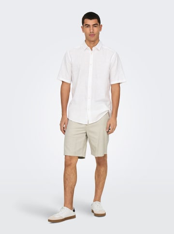 ONLY & SONS Szorty chino "Onsmark" w kolorze beżowym