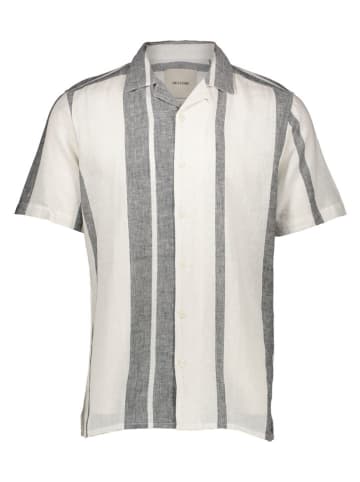 ONLY & SONS Hemd in Creme/ Grau