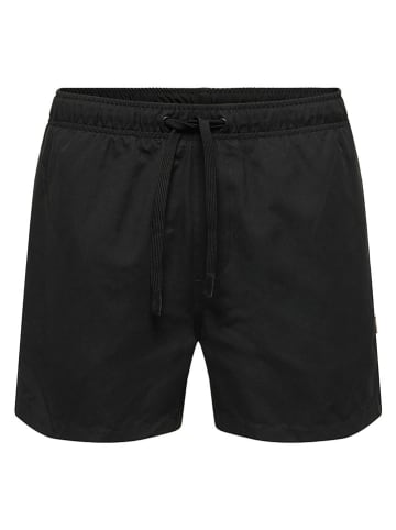 ONLY & SONS Badeshorts "Onsbasile" in Schwarz