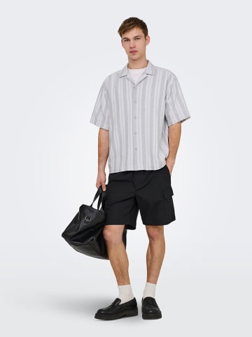 ONLY & SONS Koszula "Onswalker" - Relaxed fit - w kolorze szarym