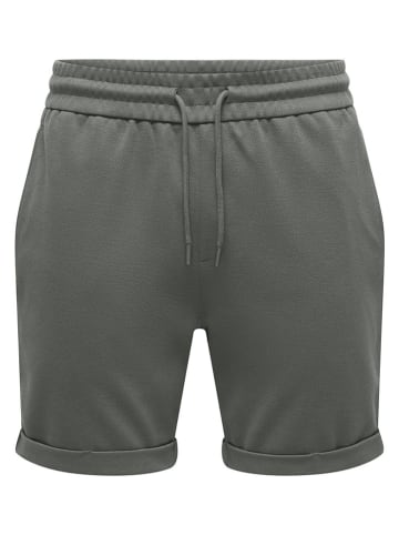 ONLY & SONS Szorty "Onsnewkodyl" w kolorze zielonym