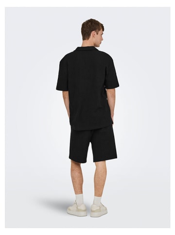 ONLY & SONS Koszulka polo "Onsaustin" w kolorze czarnym