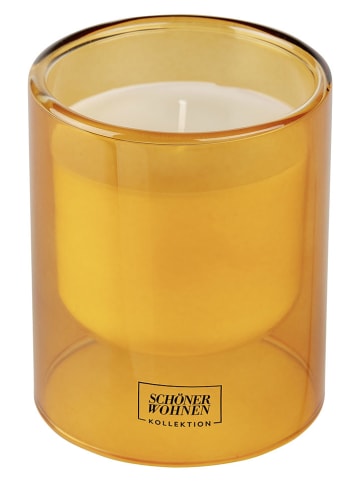 Schöner Wohnen Kollektion Duftkerze "Vanilla" in Orange - 222 g