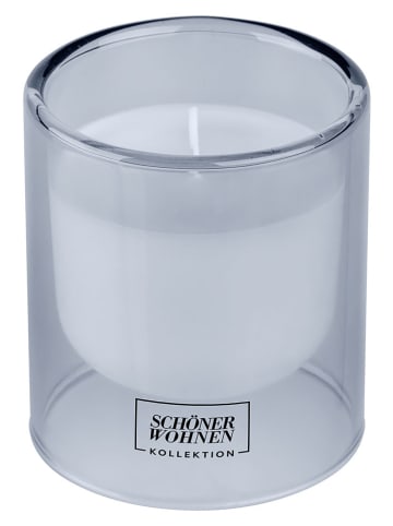 Schöner Wohnen Kollektion Duftkerze "Soft Cotton" in Hellblau - 109 g