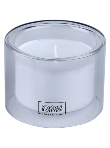 Schöner Wohnen Kollektion Duftkerze "Soft Cotton" in Hellblau - 160 g