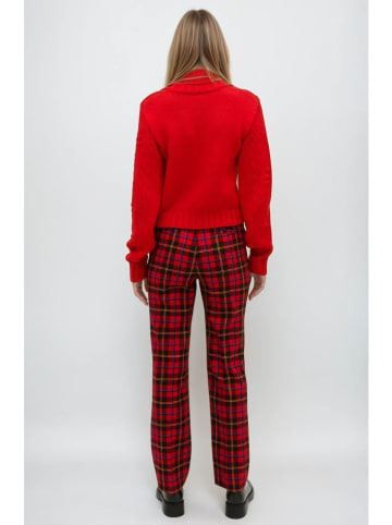Monki Sweter w kolorze czerwonym