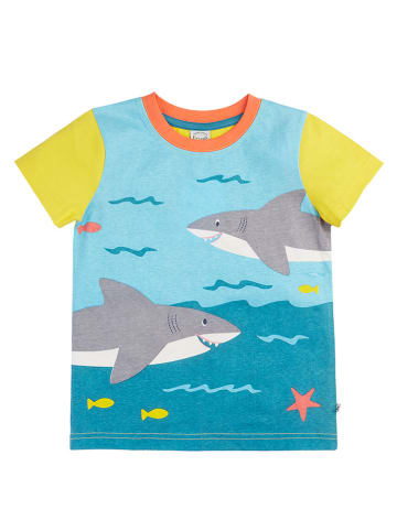 Frugi Shirt blauw/geel/meerkleurig