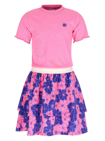 B.Nosy Kleid "Dori" in Rosa/ Blau