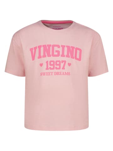 Vingino Pyjama "Weika" lichtroze/antraciet