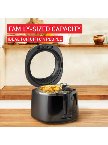 Tefal Frytkownica "Vison" w kolorze srebrno-czarnym