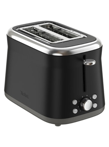 Tefal Doppelschlitztoaster in Schwarz/ Silber