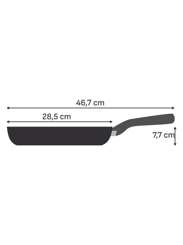 Tefal Bratpfanne "Renewal" in Grau - Ø 28 cm