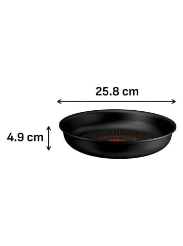 Tefal Braadpan "Ingenio Excellence Fusion" zwart - Ø 24 cm