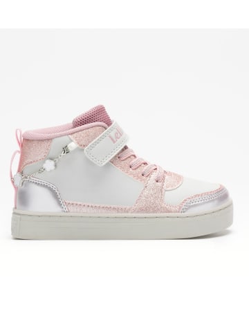 Lelli Kelly Sneakersy "Gioiello" w kolorze biało-jasnoróżowym