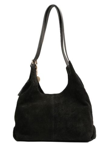 Christian Laurier Leren schoudertas "Sierra" zwart - (B)37 x (H)22 x (D)14 cm