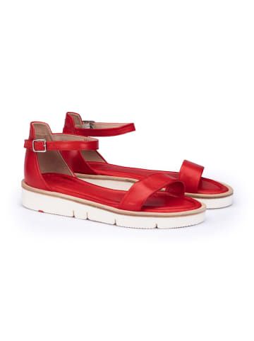 LLOYD Leder-Sandalen in Rot