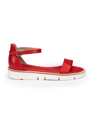 LLOYD Leder-Sandalen in Rot