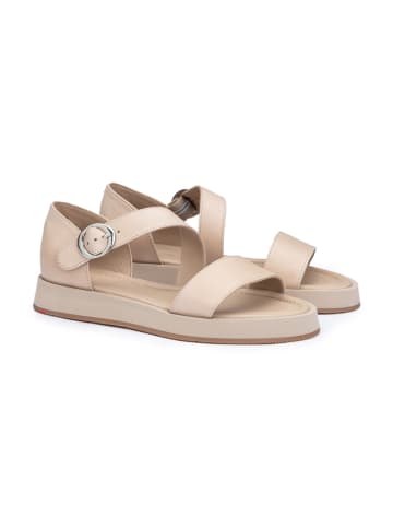 LLOYD Leren sandalen beige
