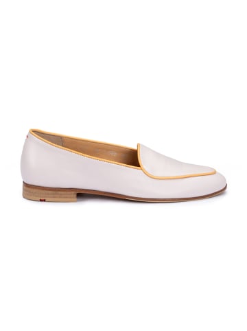 LLOYD Leder-Slipper in Rosa/ Orange