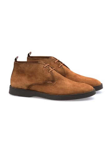 LLOYD Leren boots lichtbruin