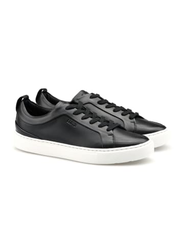 LLOYD Leder-Sneakers in Schwarz