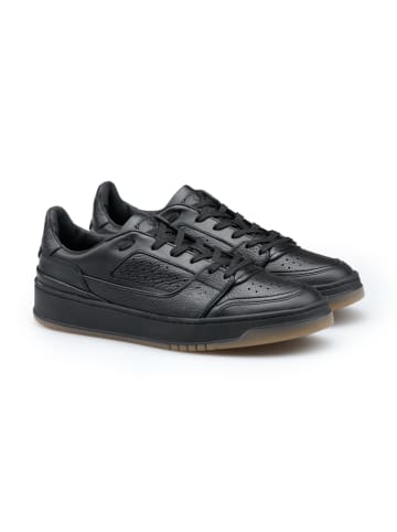 LLOYD Leder-Sneakers in Schwarz