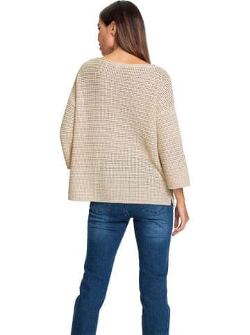 Heine Sweter w kolorze beżowym
