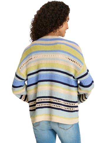 Heine Cardigan in Beige/ Blau