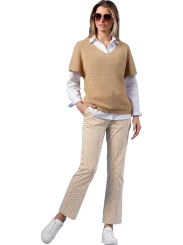 Heine Sweter w kolorze jasnobrązowym