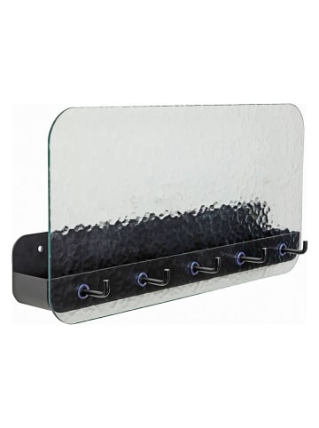Hübsch Wandkast "Shack" zwart - (B)60 x (H)30 x (D)13 cm